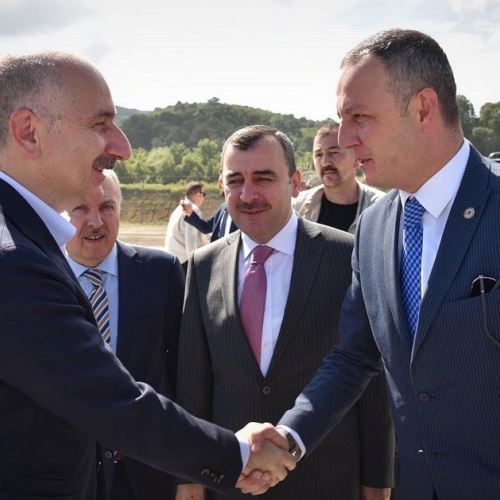 Ulaştırma ve Altyapı Bakanımız Sn.Adil Karaismailoğlu Zonguldak'ta