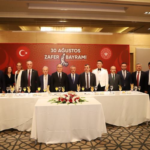 Başkanımız Dr.Ömer Selim ALAN, 30 Ağustos Zafer Bayramı Resepsiyonuna Katıldı