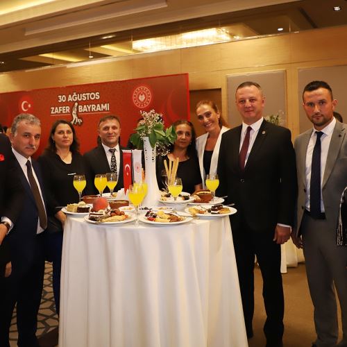 Başkanımız Dr.Ömer Selim ALAN, 30 Ağustos Zafer Bayramı Resepsiyonuna Katıldı