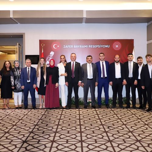 Başkanımız Dr.Ömer Selim ALAN, 30 Ağustos Zafer Bayramı Resepsiyonuna Katıldı
