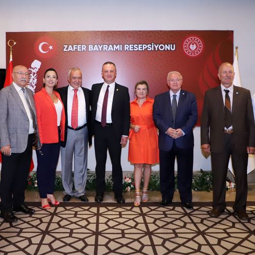 Başkanımız Dr.Ömer Selim ALAN, 30 Ağustos Zafer Bayramı Resepsiyonuna Katıldı
