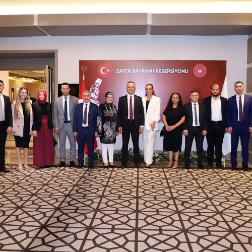 Başkanımız Dr.Ömer Selim ALAN, 30 Ağustos Zafer Bayramı Resepsiyonuna Katıldı