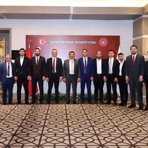 Başkanımız Dr.Ömer Selim ALAN, 30 Ağustos Zafer Bayramı Resepsiyonuna Katıldı