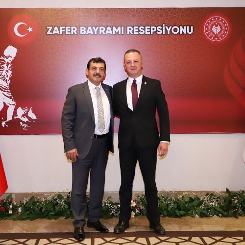 Başkanımız Dr.Ömer Selim ALAN, 30 Ağustos Zafer Bayramı Resepsiyonuna Katıldı