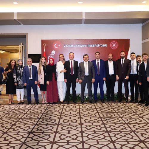 Başkanımız Dr.Ömer Selim ALAN, 30 Ağustos Zafer Bayramı Resepsiyonuna Katıldı