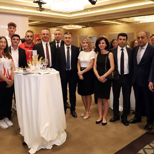 Başkanımız Dr.Ömer Selim ALAN, 30 Ağustos Zafer Bayramı Resepsiyonuna Katıldı