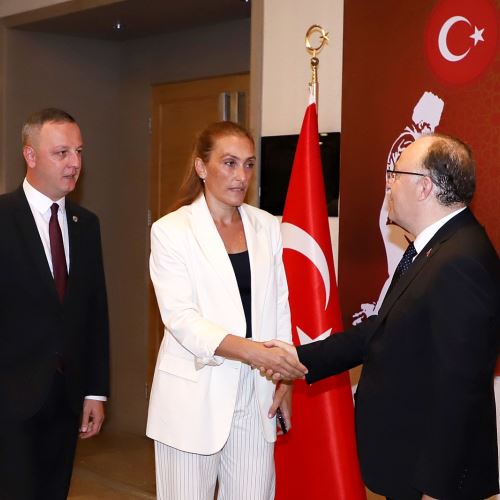 Başkanımız Dr.Ömer Selim ALAN, 30 Ağustos Zafer Bayramı Resepsiyonuna Katıldı