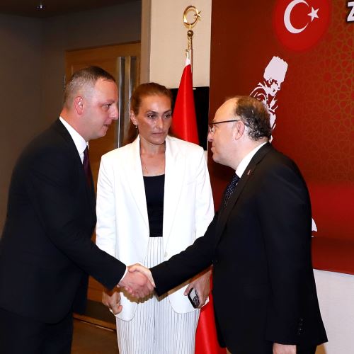 Başkanımız Dr.Ömer Selim ALAN, 30 Ağustos Zafer Bayramı Resepsiyonuna Katıldı