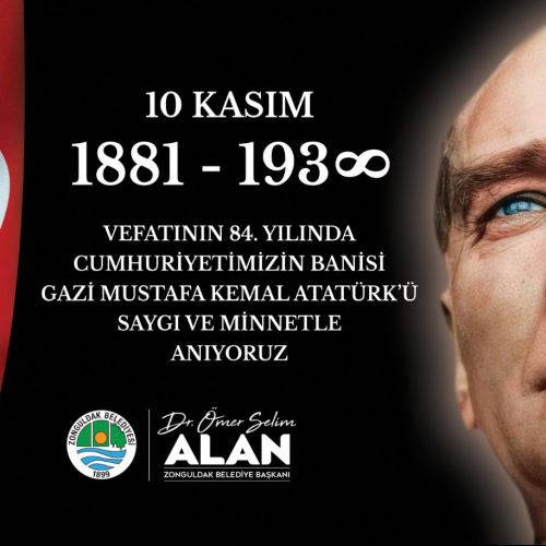 Başkanımız Dr.Ömer Selim ALAN'ın 10 Kasım Mesajı