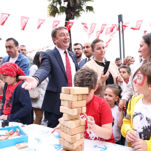 23 Nisan Çocuk Şenliğimiz Renkli Görüntülere Sahne Oldu