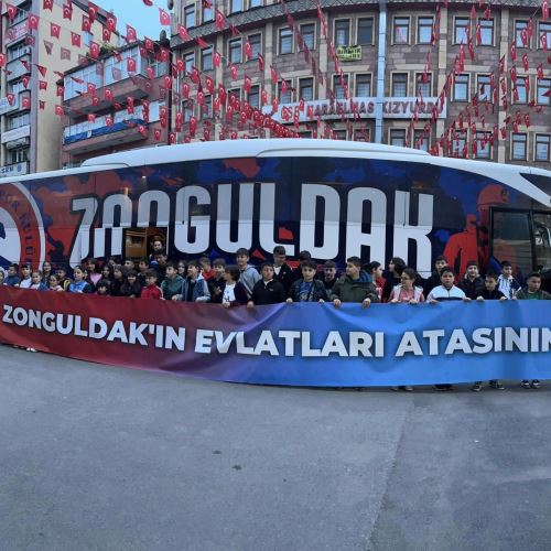 Zonguldak’ın Evlatları Ata’nın Huzuruna Çıktılar