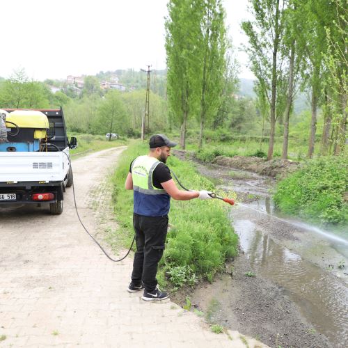 Ekiplerimiz Sineklere Karşı İlaçlama Uygulamasını Sürdürüyor