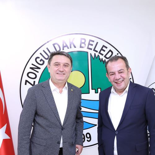Bolu Belediye Başkanı Tanju ÖZCAN'dan Başkanımız Tahsin ERDEM'e Ziyaret