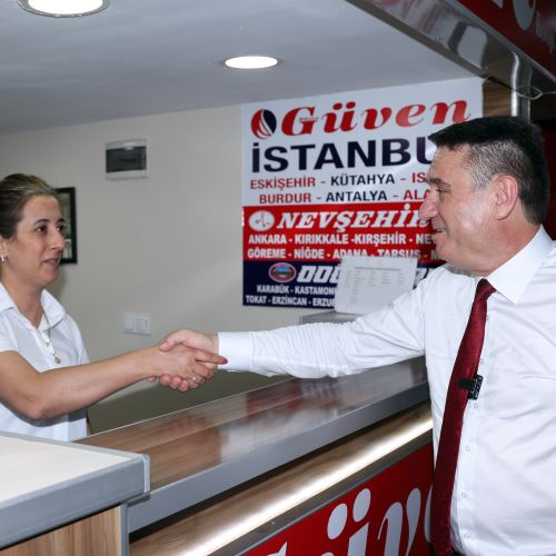 Başkanımız Sn.Tahsin ERDEM Kurban Bayram Öncesi Birimlerimize Ziyaret Gerçekleştirdi
