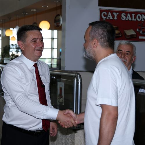 Başkanımız Sn.Tahsin ERDEM Kurban Bayram Öncesi Birimlerimize Ziyaret Gerçekleştirdi