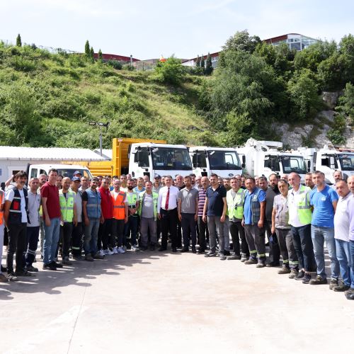 Başkanımız Sn.Tahsin ERDEM Kurban Bayram Öncesi Birimlerimize Ziyaret Gerçekleştirdi