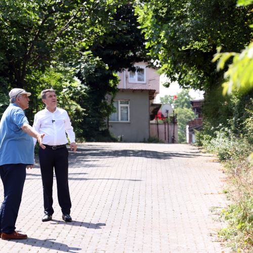 Başkanımız Sn.Tahsin Erdem Terakki Mahallesi'ni Ziyaret Etti