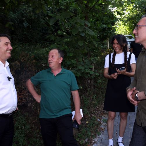 Başkanımız Sn.Tahsin Erdem Terakki Mahallesi'ni Ziyaret Etti