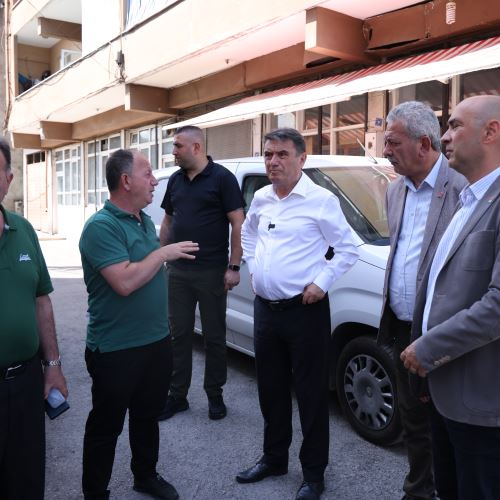 Başkanımız Sn.Tahsin Erdem Terakki Mahallesi'ni Ziyaret Etti