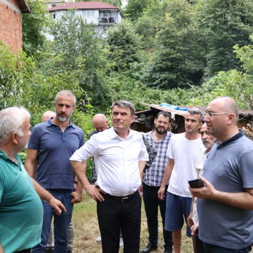 Başkanımız Sn.Tahsin Erdem'den Tepebaşı Mahallesi'ne İnceleme Ziyareti
