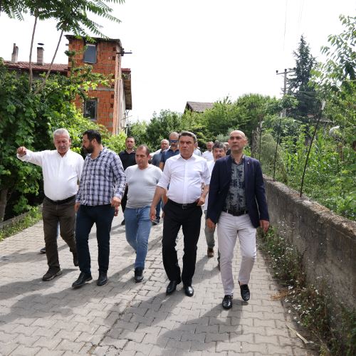 Başkanımız Sn.Tahsin Erdem'den Tepebaşı Mahallesi'ne İnceleme Ziyareti