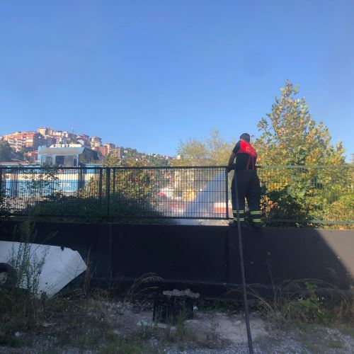 İTFAİYE MÜDÜRLÜĞÜMÜZE BAĞLI EKİPLERİMİZ ÇALIŞMALARINI SÜRDÜRÜYOR