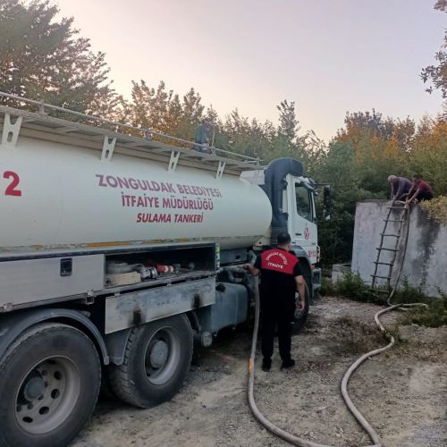 İTFAİYE MÜDÜRLÜĞÜMÜZE BAĞLI EKİPLERİMİZ ÇALIŞMALARINI SÜRDÜRÜYOR