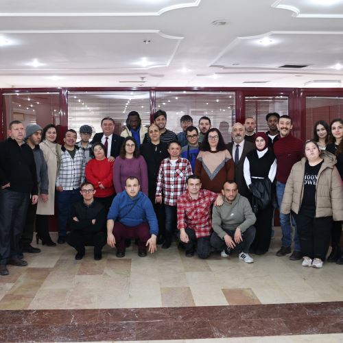 Başkanımız Sn.Tahsin Erdem, Engelsiz Yaşam Merkezi Öğrencileriyle Buluştu