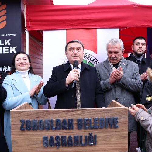 İlk Halk Ekmek Büfesini Hizmete Açtık