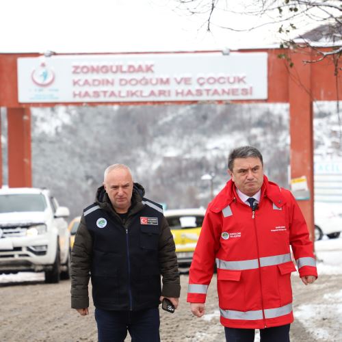 Başkanımız Sn.Tahsin Erdem Karla Mücadele Çalışmalarını Sahadan Yönetiyor