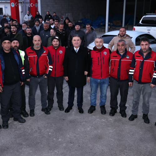 Başkanımız Sn.Tahsin Erdem: ‘Karın Beyazına, Emeğin Alın Teri Karıştı!’
