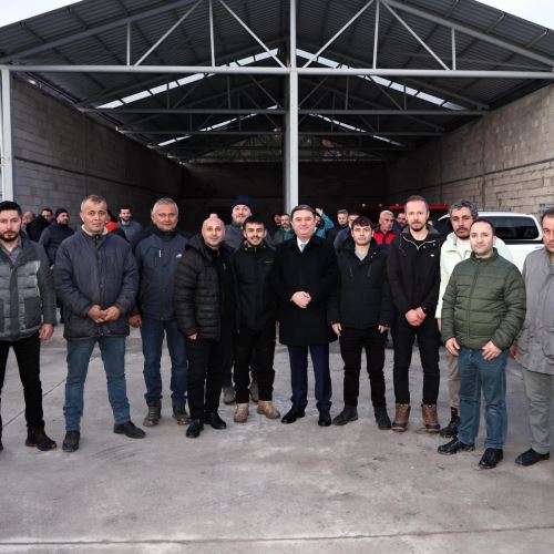 Başkanımız Sn.Tahsin Erdem: ‘Karın Beyazına, Emeğin Alın Teri Karıştı!’