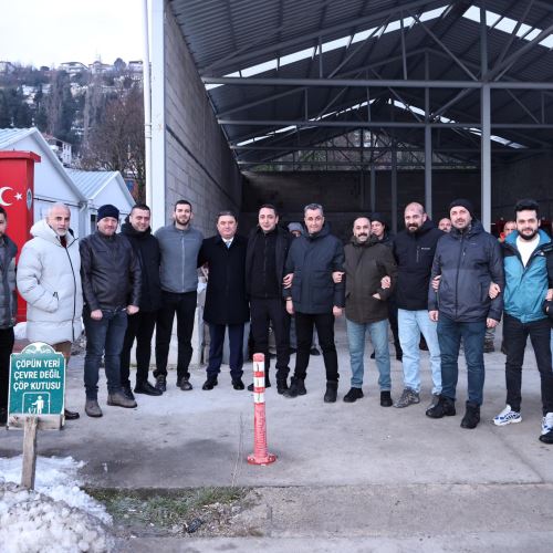 Başkanımız Sn.Tahsin Erdem: ‘Karın Beyazına, Emeğin Alın Teri Karıştı!’