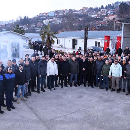 Başkanımız Sn.Tahsin Erdem: ‘Karın Beyazına, Emeğin Alın Teri Karıştı!’