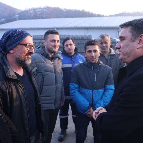 Başkanımız Sn.Tahsin Erdem: ‘Karın Beyazına, Emeğin Alın Teri Karıştı!’