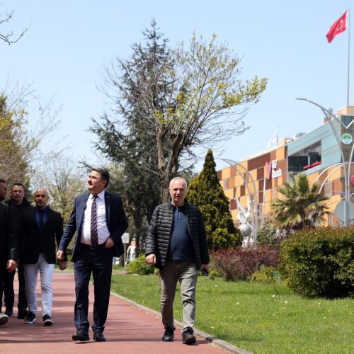 Başkanımız Sn.Tahsin Erdem'den Şehir Genelinde Teknik İnceleme