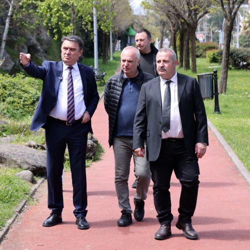 Başkanımız Sn.Tahsin Erdem'den Şehir Genelinde Teknik İnceleme