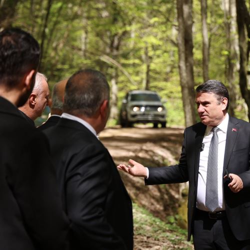 Başkanımız Sn.Tahsin Erdem'den Kent Ormanı’nda Kapsamlı İnceleme