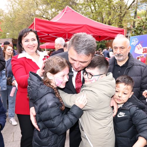 Zonguldak'ta 23 Nisan Coşkusu Sahil Bandında Yaşandı