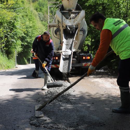 ŞEHRİMİZİN DÖRT BİR YANINDA ÇALIŞMALARIMIZ ARALIKSIZ SÜRÜYOR