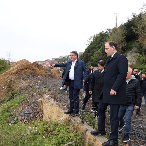 Başkanımız Sn.Tahsin Erdem ve CHP Heyeti Devam Eden Projelerimizi İnceledi