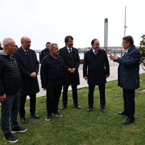 Başkanımız Sn.Tahsin Erdem ve CHP Heyeti Devam Eden Projelerimizi İnceledi