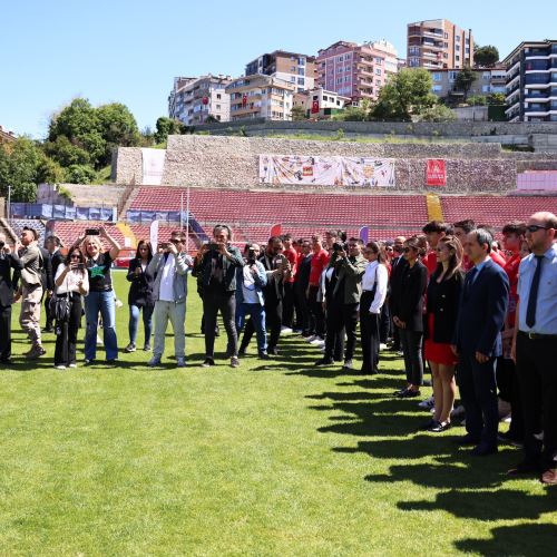 19 Mayıs Coşkusu Zonguldak’ta Renkli Görüntülere Sahne Oldu