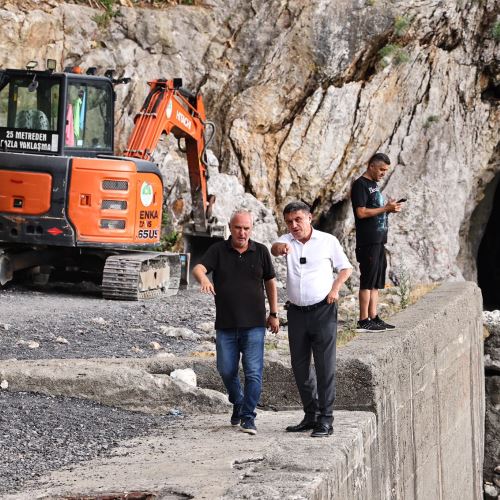 BAŞKANIMIZ TAHSİN ERDEM LİMAN ARKASI'NDA İNCELEMELERDE BULUNDU
