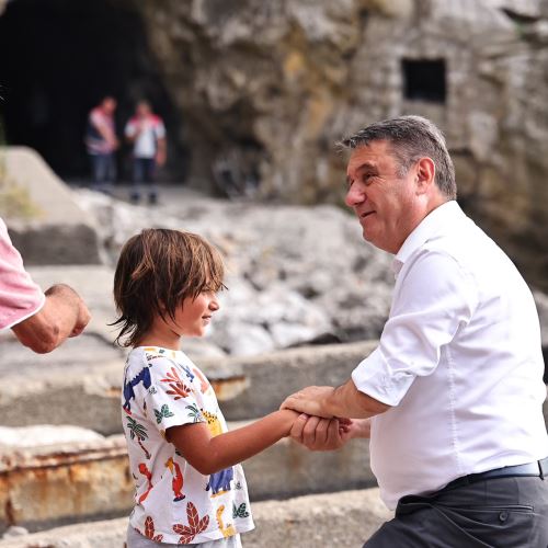 BAŞKANIMIZ TAHSİN ERDEM LİMAN ARKASI'NDA İNCELEMELERDE BULUNDU
