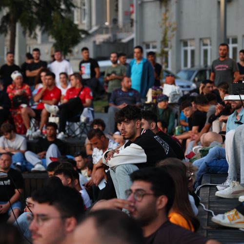 Millî Maç Coşkusunu Hemşehrilerimizle Birlikte Yaşadık!