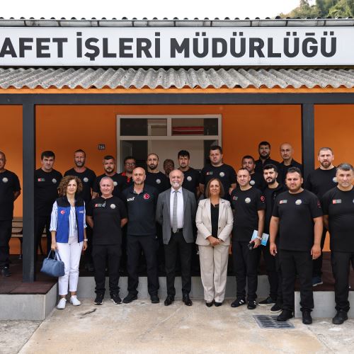 Afet İşleri Müdürlüğümüzde Enkazda Arama ve Kurtarma Temel Eğitimi Düzenlendi