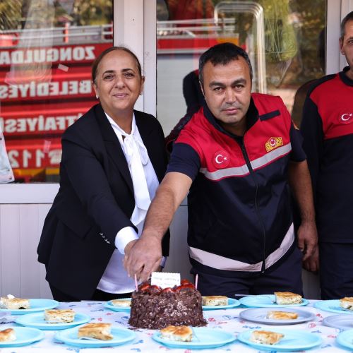 Zonguldak Belediyesi’nde İtfaiye Haftası Kutlaması