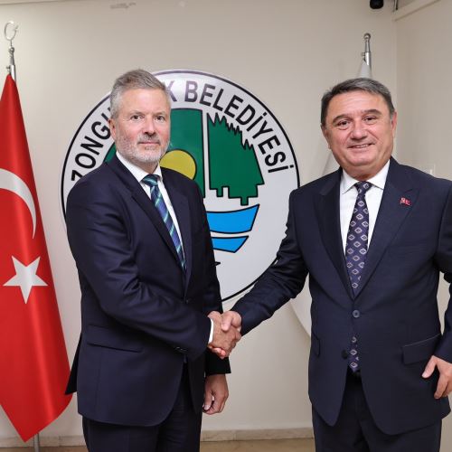 Norveç Büyükelçisi Andreas Gaarder, Başkanımız Sn.Tahsin Erdem’i Ziyaret Etti