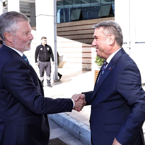 Norveç Büyükelçisi Andreas Gaarder, Başkanımız Sn.Tahsin Erdem’i Ziyaret Etti